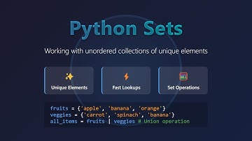 Python Sets: Master Unordered Collections & Boost Your Code!