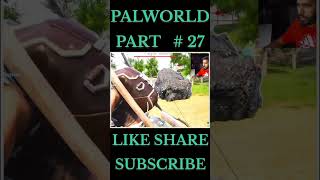 FIGHTING WITH BOSS POKEMON PALWORLD GAMEPLAY #9 #viral #shorts #trending  #viralvideo
