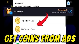 How to get Ad Rewards - Best Regions in eFootball 🎁