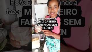 Como Fazer Mix de Farinhas Sem Glúten #farinha #trigo ##zeroglúten #celiaco #pao #mixdefarinhas