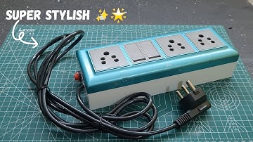 how to make extension box || best extension board for desk