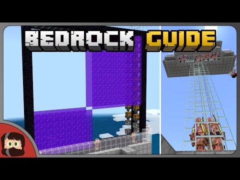 GOLD Farm, Ultra FAST & CHEAP | Bedrock Guide S1 EP31 | Tutorial Survival Lets Play Minecraft