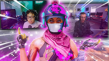 Killing Twitch Streamers With Movement on Rebirth Island #3 (Both POVs)