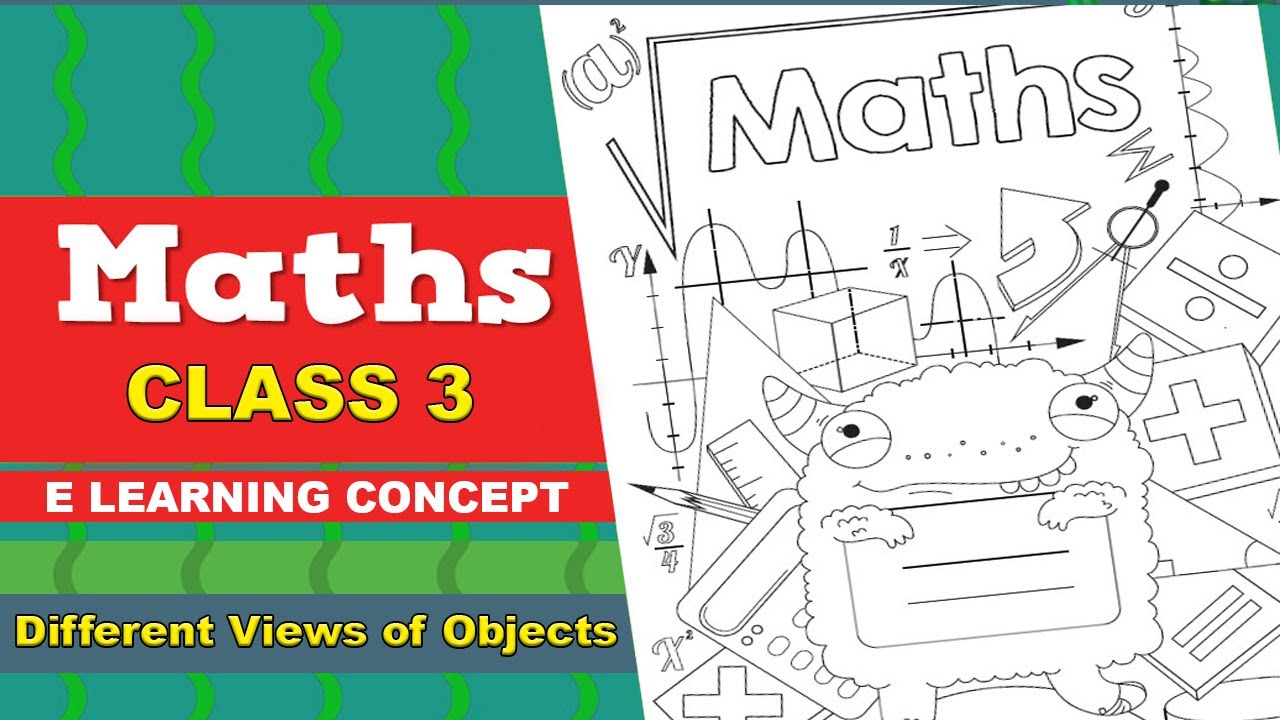 Class 3 | Subject - Maths | Different views of Objects - YouTube