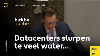 Grinwis over datacenters die veel meer water verbruiken dan afgesproken. Milieudoelen niet gehaald