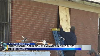 Mobile police arrest 25 people on drug charges during 'Operation Cleaning up the Campgrounds'