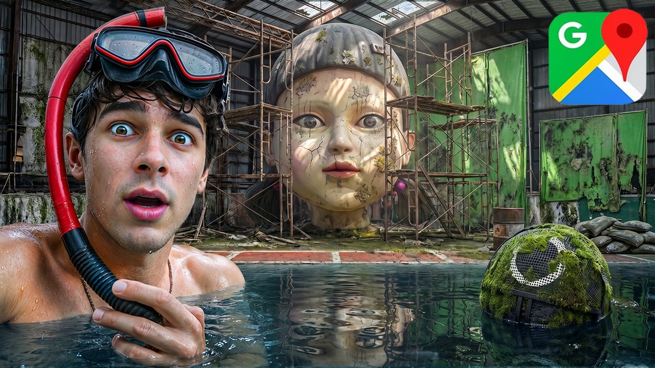 ⁣Exploring Abandoned Movie Locations on Google Maps!