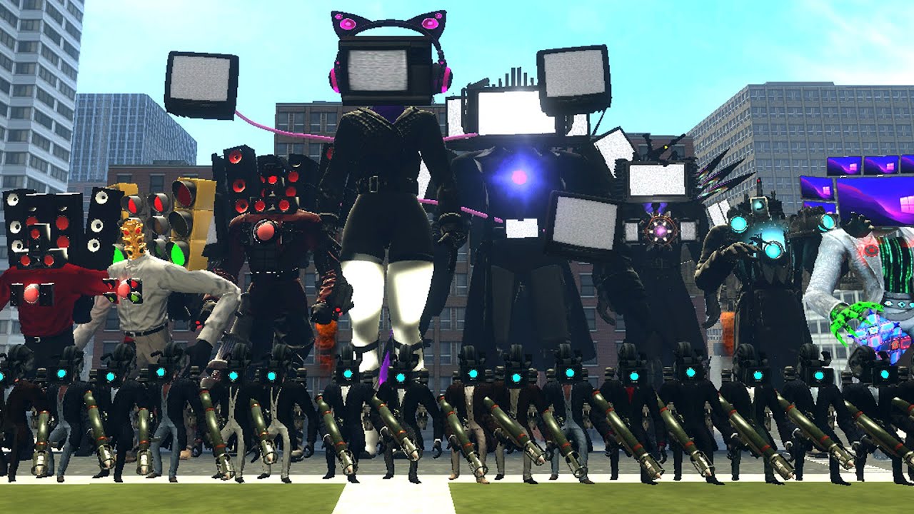 EVOLUTION OF TV MAN TITAN, CAMERAMAN TITAN, SPEAKERMAN TITAN VS 1-100 SKIBIDI TOILET BOSSES!