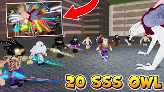 видео: 20 ССС ОВЛ ПРОТИВ БОССА СОВЫ в РОГУЛЬ РОБЛОКС - Roblox Ro-Ghoul 20 SSS OWL vs ETO картинка: 20 ССС ОВЛ ПРОТИВ БОССА СОВЫ в РОГУЛЬ РОБЛОКС - Roblox Ro-Ghoul 20 SSS OWL vs ETO
