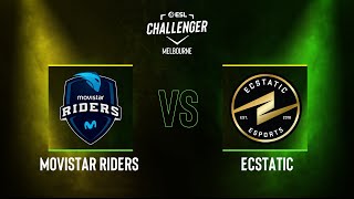 Movistar Riders vs. ECSTATIC - Map 1 [Nuke] - ESL Challenger Melbourne 2023 - Semi-final