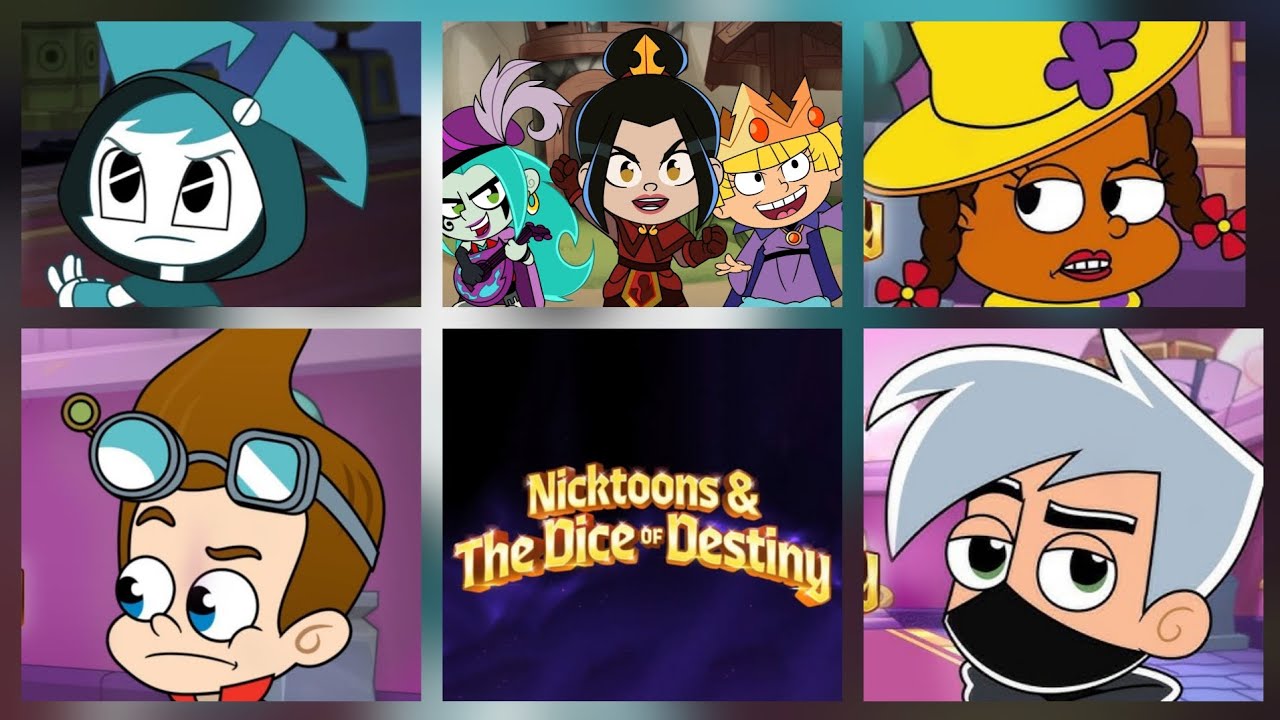 Nicktoons & The Dice of Destiny All Characters Pt2 - YouTube