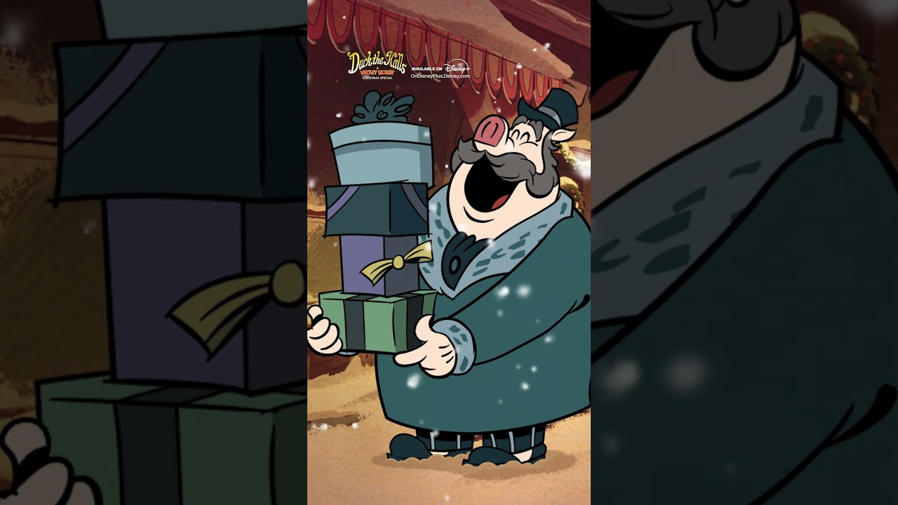 Donald Duck's fantasy Christmas 🎄🎁