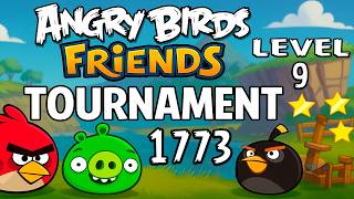 Angry Birds Friends टूर्नामेंट 1773 लेवल 9 परफेक्ट स्कोर रणनीति (22.06.2026) बिना पावर-अप्स के screenshot 4