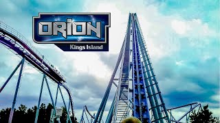 June 2022 Orion Roller Coaster On Ride HD POV Kings Island screenshot 3