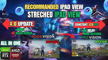 ✅ Perfect iPad View for PUBG MOBILE & BGMI on PC | Keymapping Explained!