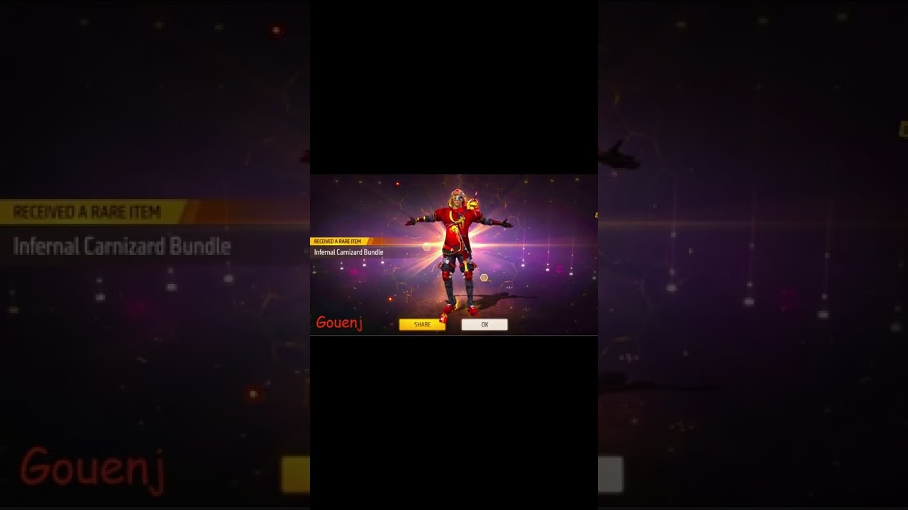 Infernal Carnizard Bundle | Free Fire 