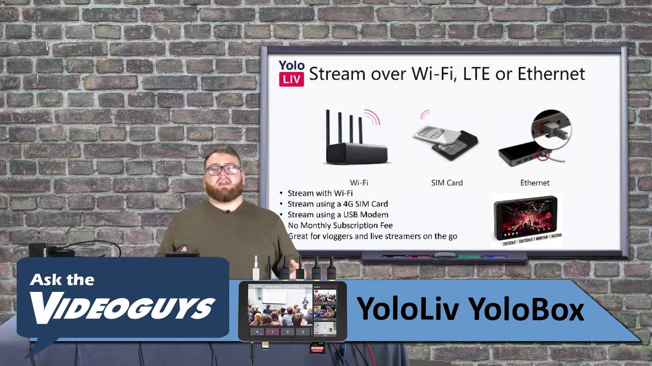 Ways To Stream With The YoloLiv YoloBox - YouTube
