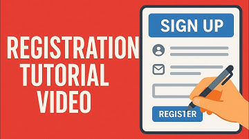 Registration Tutorial Video To Join Our Program Watch Carefully