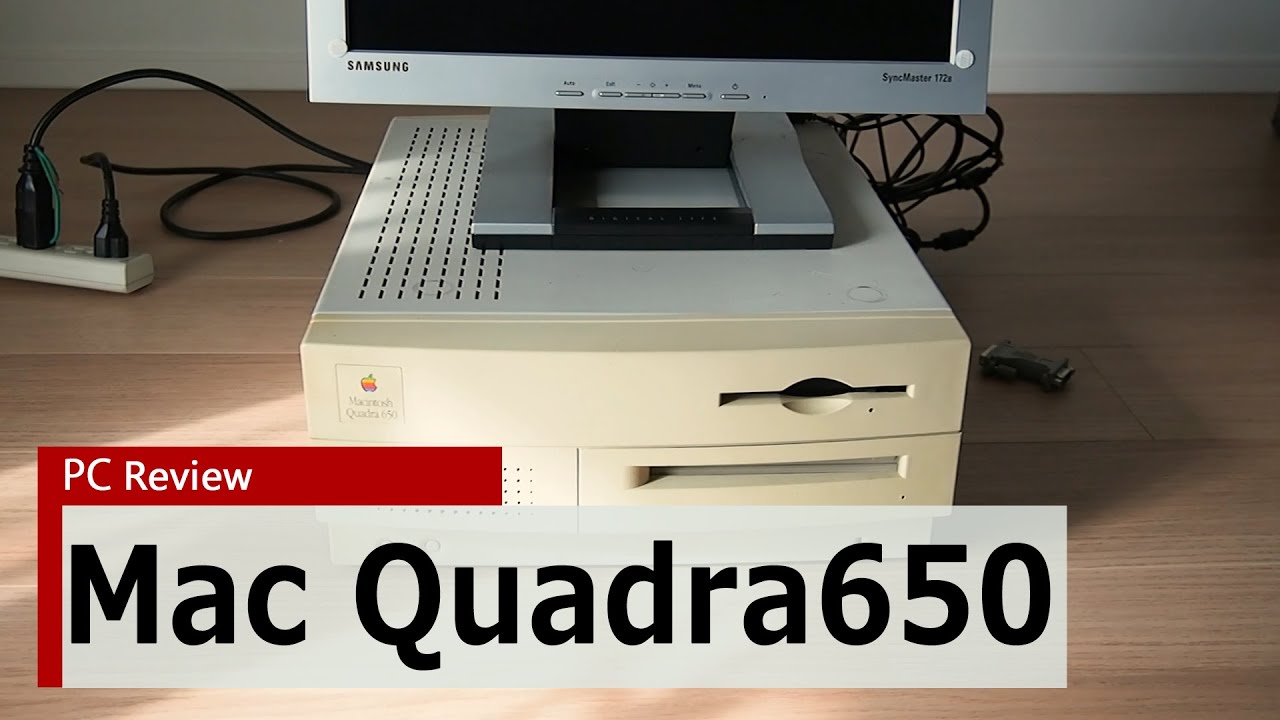Macintosh Quadra650のバックアップと電池交換及びメモリー交換