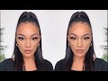 MY GO TO BEAT MAKEUP ROUTINE! EYELINER + FLAWLESS SKIN | ALLYIAHSFACE