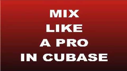 cubase 5 mixing and mastering - mixing and mastering for beginners