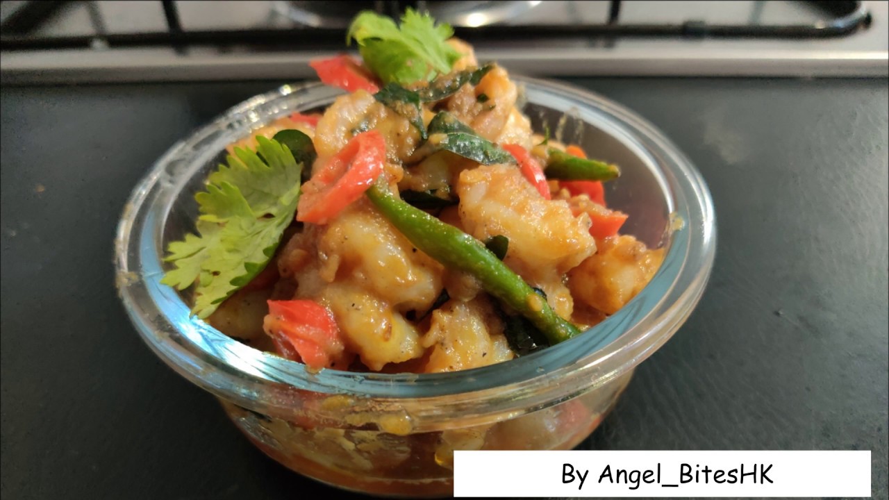 Salted Egg Prawns using Knorr Golden Salted Egg Powder Singapore