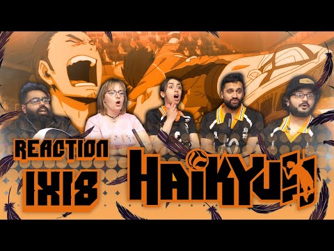 Haikyu!! - 1x18 Guarding Your Back - Group Reaction