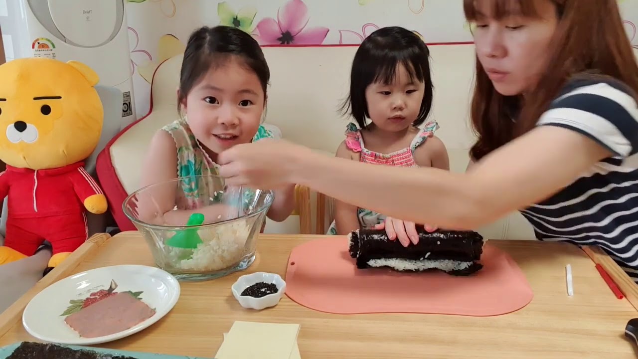 달팽이 김밥 (dalpaeng-i gimbab)||snail kimbab|| kids lunch box|| kids breakfast|| kids activity