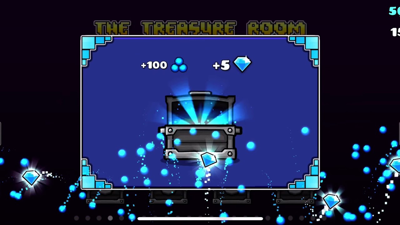 Geometry Dash 6 Two Secret Chests YouTube