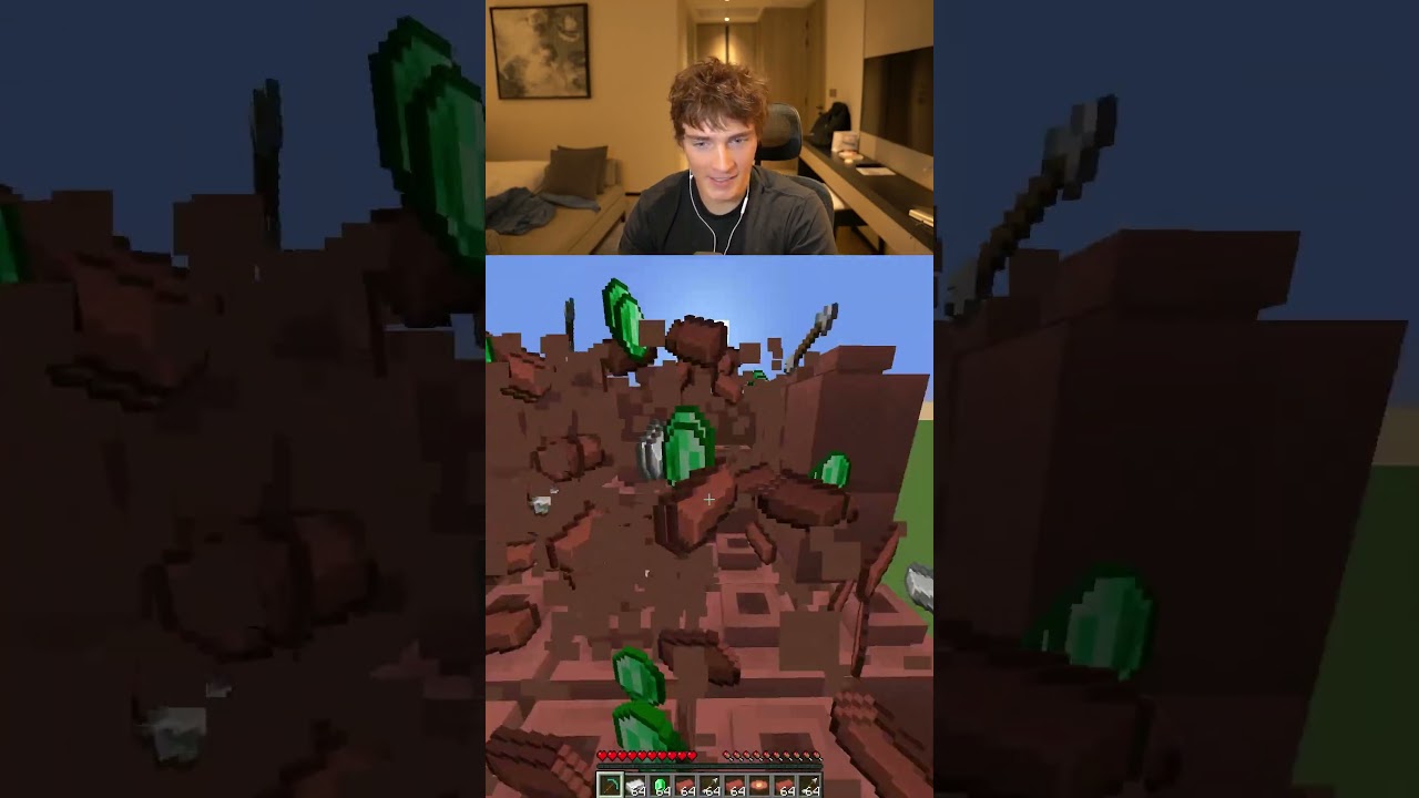 how many pots until i find a diamond block