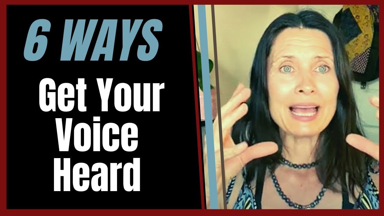 Get Your VOICE Heard 😍 Rebecca Abraxas - YouTube