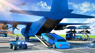 Airplane Car Transporter Game -Plane Transport Sim Game Video!! screenshot 1