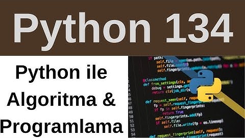 Python 134 - Sözlük Veri Yapısına Eleman Ekleme ve Çıkarma