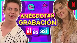 Addison Rae y Tanner Buchanan hablan sobre su primer beso en Él es así