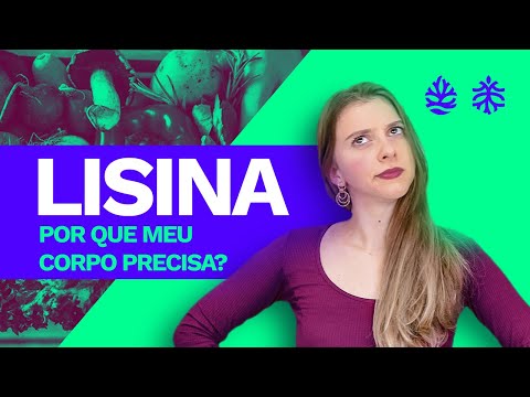 Vídeo: Diferença Entre Lisina E L-lisina