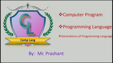 Generations of Programming Language
