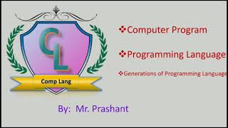 Generations of Programming Language