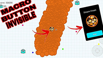 MACRO BUTTON INVISIBLE//DESTROY SERVER ALL// AGARIO MOBILE