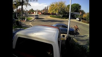 Crazy Veronica Throwing Garbage