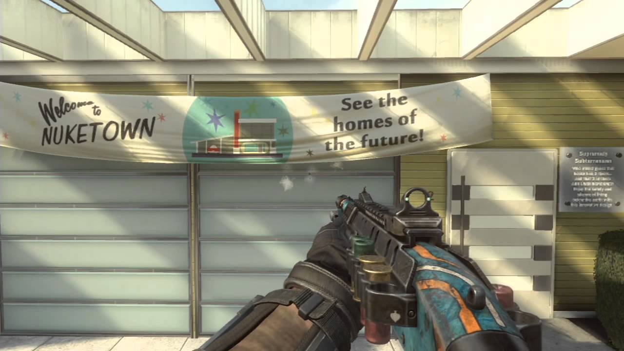 Call of Duty Black Ops 2 | NEW "AQUA" CAMO ON ALL WEAPONS!