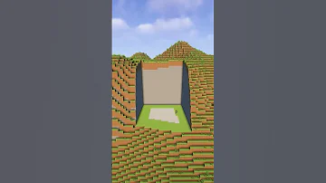 بناء بيت في الجبل لعبة ماينكرافت 