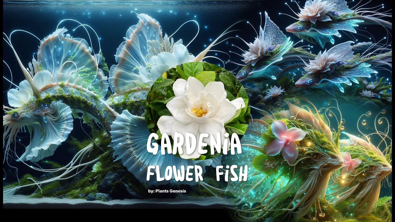 Otherworldly Hybrid Fish: The Beauty of Otherworldly Fish Inspired by Gardenia 