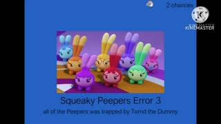 Squeaky Peepers Error 3