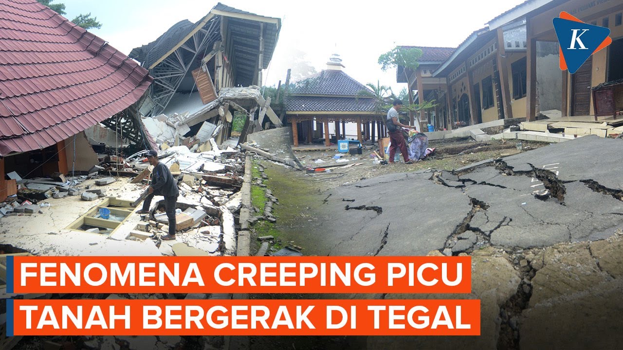 Tanah Bergerak di Tegal, Pemprov Jateng Sebut Akibat Fenomena Creeping