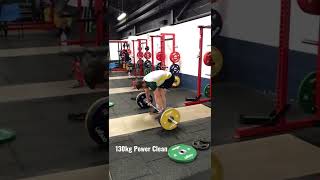 130kg Power Clean