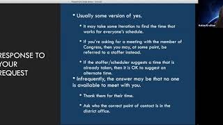 2020 AAS Virtual Congressional Visits Day training webinar (part 2)