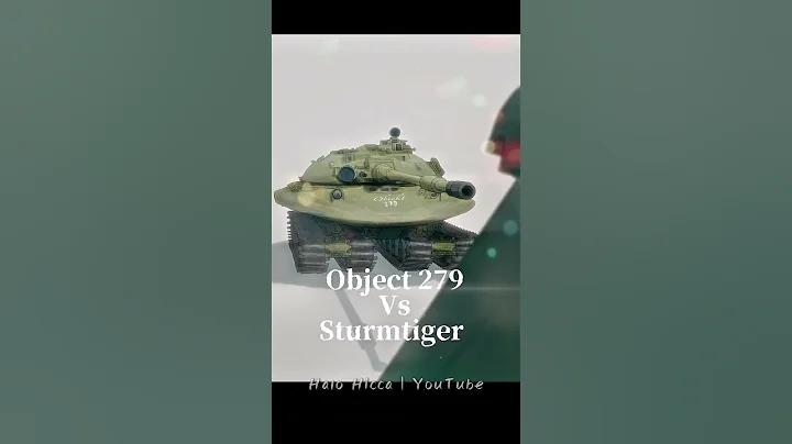 Sturmtiger Vs Object-279 manga style | Flash warning ⚠️ #warthunder #tanks #memes #manga #animation 