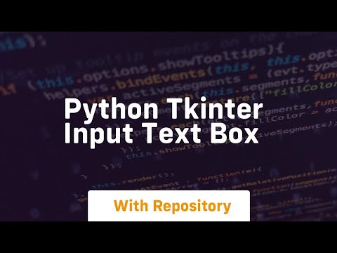 python tkinter input