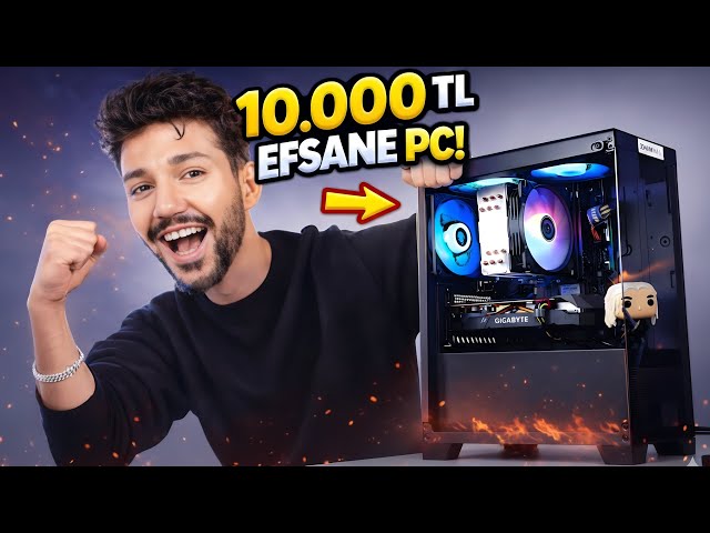 ŞAŞIRMA! 10.000 TL'YE EFSANE OYUN BİLGİSAYARI TOPLADIM