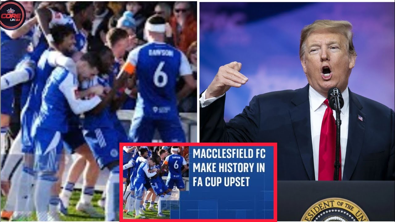 FA Cup upset: Non-league Macclesfield knock Crystal Palace out 